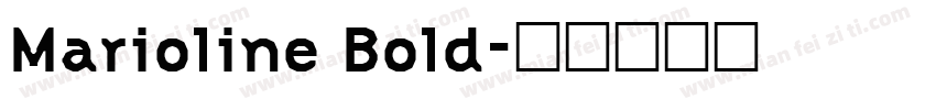 Marioline Bold字体转换